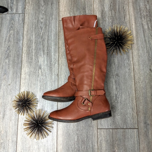 rampage cognac boots
